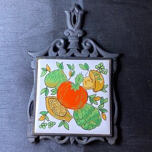 1960’s Cast Iron Trivet